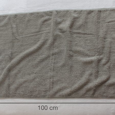 PANDHY’S Cover Towel (50x100 cm, 100% Cotton, grey)